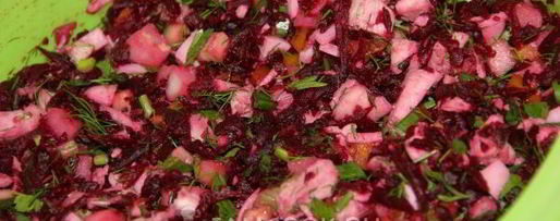 Шаг 7: свекольника с курицей