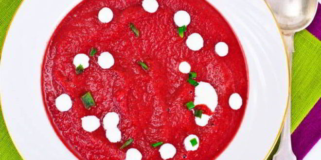 Рецепт свекольника с моцареллой