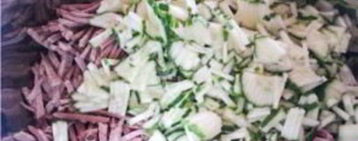 Шаг 1: свекольника с мясом