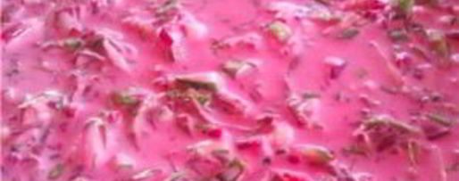 Шаг 4: свекольника с мясом