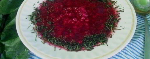 Шаг 4: свекольника с перловой крупой