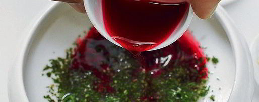 Шаг 3: свекольника с рыбой