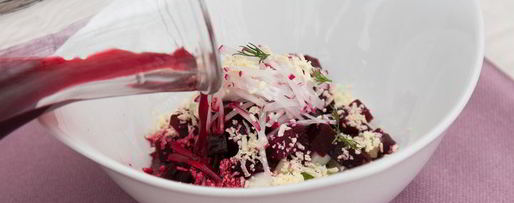 Шаг 13: свекольника с соленым огурцом