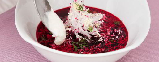 Шаг 14: свекольника с соленым огурцом