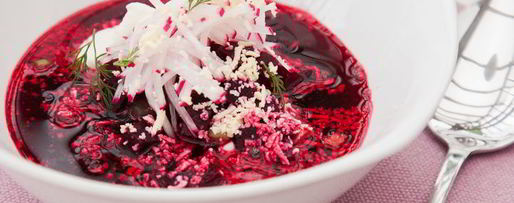 Шаг 15: свекольника с соленым огурцом