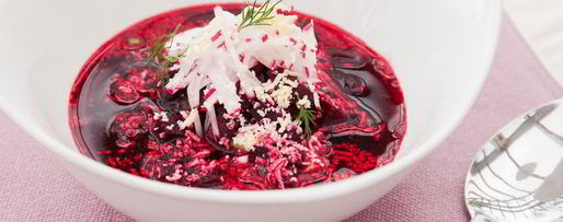 Шаг 16: свекольника с соленым огурцом