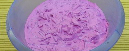 Шаг 8: свекольника с сосисками и сметаной