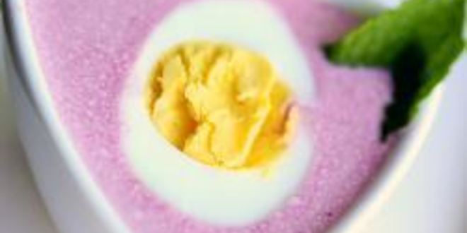 Рецепт свекольника с яйцом