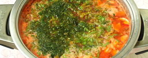 Шаг 7: свекольника со щавелем, фасолью и шампиньонами