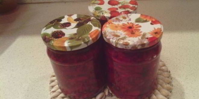 Рецепт заправки для свекольника на зиму