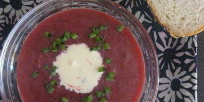 Рецепт свекольно-цитрусового суп