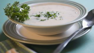 Рецепт Французского сырного крема-супа