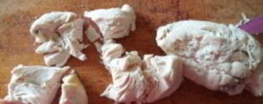 Шаг 3: куриного сырного супа с плавленым сыром