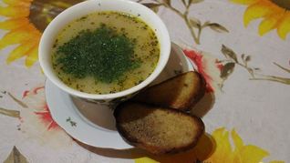 Рецепт Легкого сырного супчика