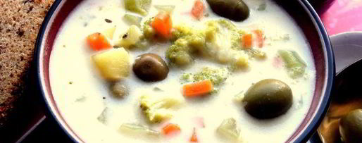 Шаг 8: овощного сырного супа