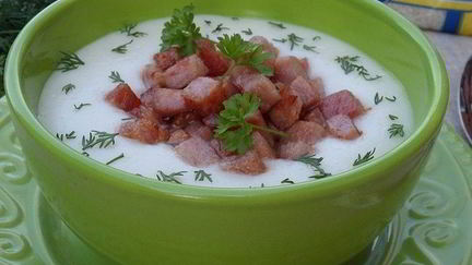 Рецепт Рисова-сырного суп-пюре