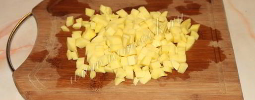 Шаг 3: сливочно-сырного суп с грибами