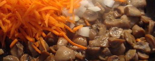 Шаг 1: сливочно-сырного суп с шампиньонами