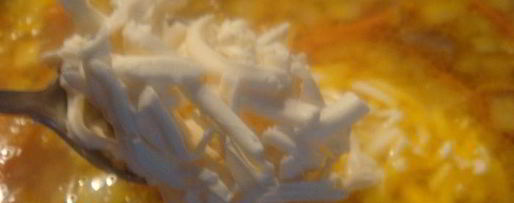 Шаг 3: сливочно-сырного суп с шампиньонами