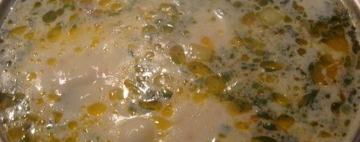 Шаг 4: сливочно-сырного суп с шампиньонами