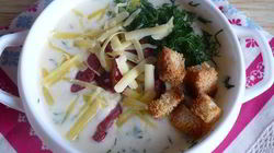 Рецепт Сырно-овощного суп с копченостями