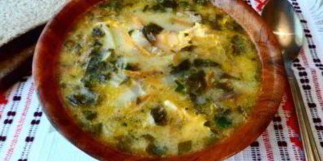 Рецепт сырно-щавелевого суп