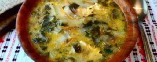 Шаг 4: сырно-щавелевого суп