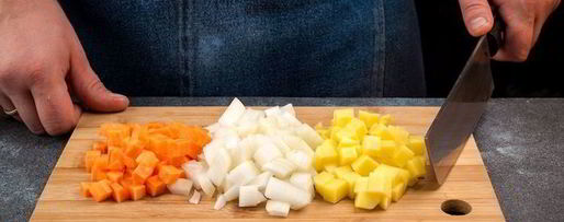 Шаг 1: сырного крема-супа с крабовым мясом