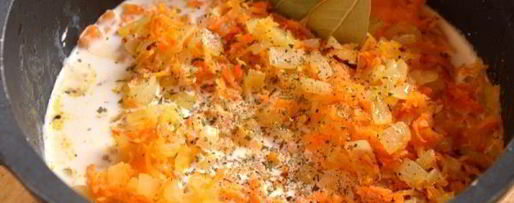 Шаг 3: сырного крема-супа с тыквой