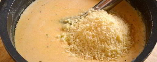 Шаг 4: сырного крема-супа с тыквой