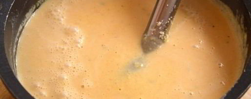 Шаг 5: сырного крема-супа с тыквой