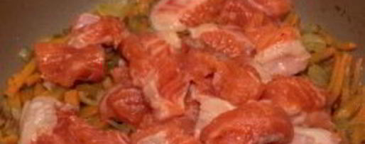 Шаг 3: сырного рыбного супа