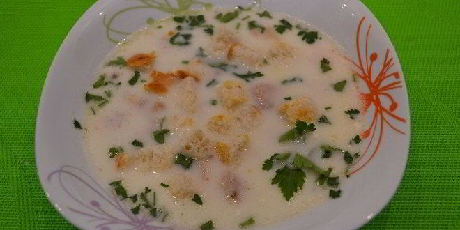 Рецепт сырного супа для детей