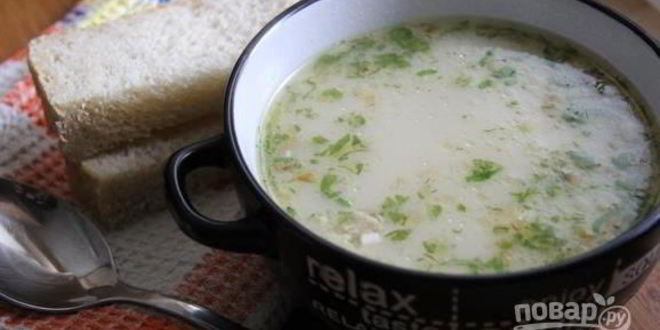 Рецепт сырного супа по-английски