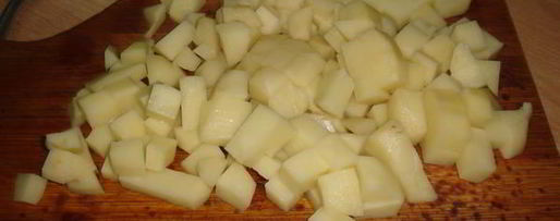 Шаг 1: сырного супа по-французски с крутонами