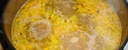 Шаг 4: сырного супа по-французски с крутонами