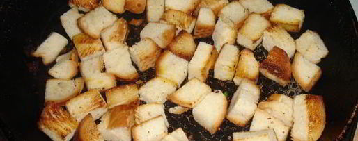 Шаг 6: сырного супа по-французски с крутонами