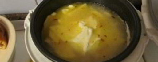 Шаг 7: сырного супа-пюре в мультиварке