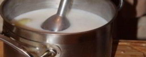 Шаг 2: сырного супа с беконом