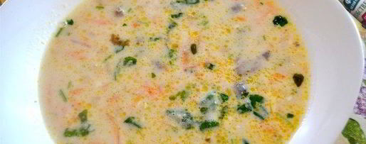 Шаг 10: сырного супа с белой фасолью