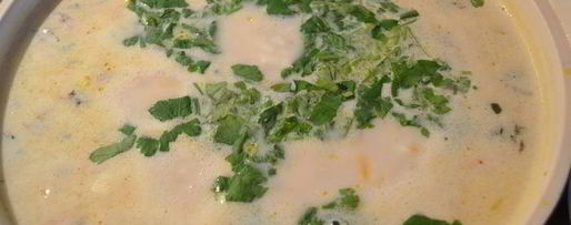 Шаг 9: сырного супа с белой фасолью