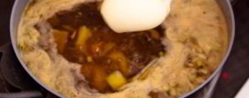 Шаг 9: сырного супа с белыми грибами