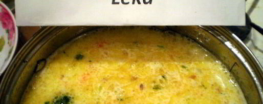 Шаг 8: сырного супа с брюсельской капустой и клецками