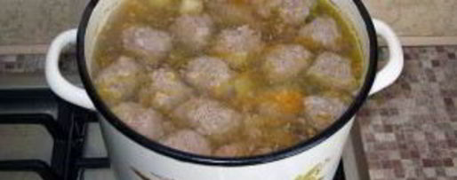 Шаг 6: сырного супа с фаршем