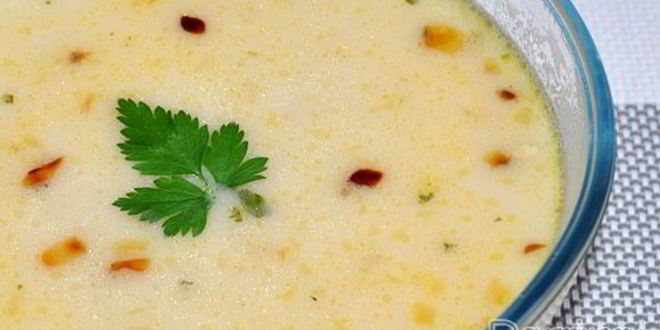 Рецепт сырного супа с фасолью