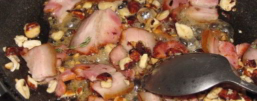 Шаг 5: сырного супа с грудинкой