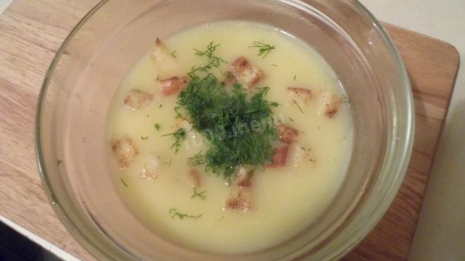 Рецепт Сырного супа с картошкой и морковью