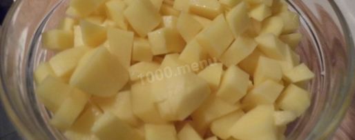 Шаг 1: сырного супа с картошкой и морковью