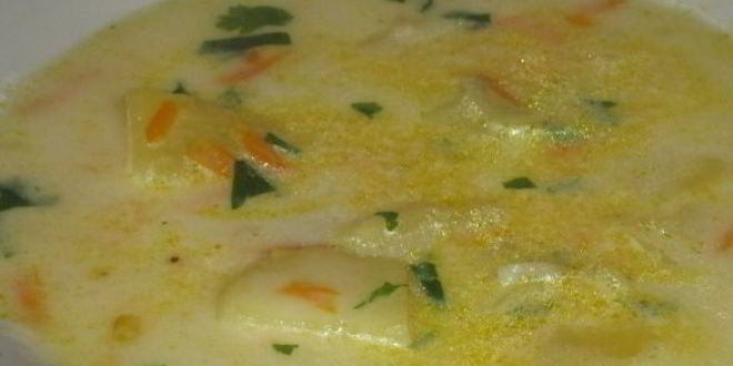 Рецепт сырного супа с картошкой