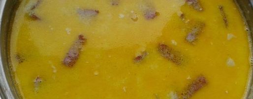 Шаг 6: сырного супа с колбасой